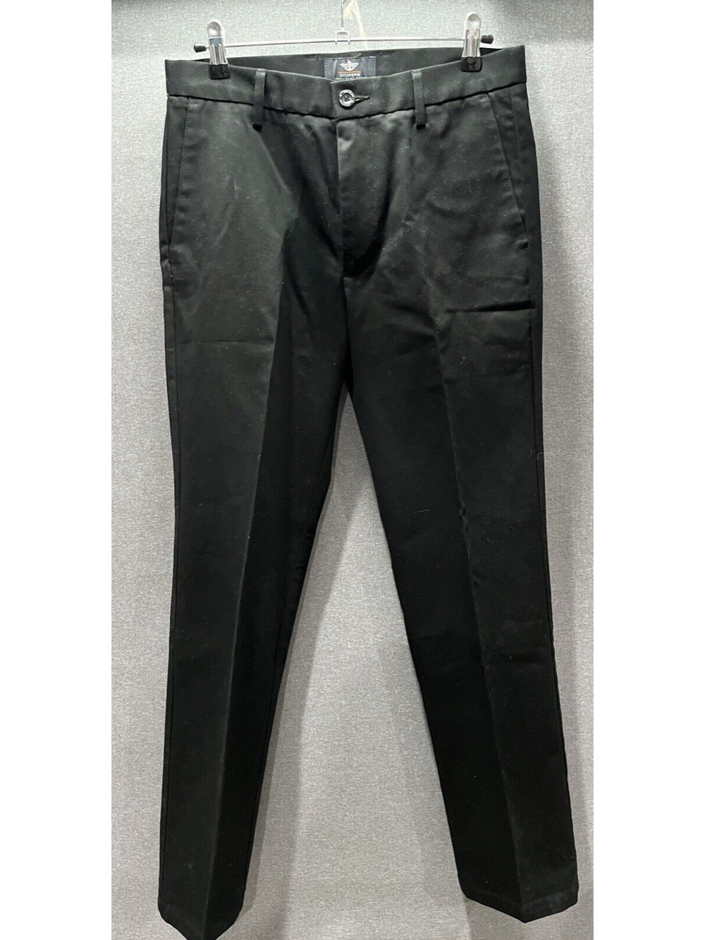New dockers Mens Signature Black Slim fit pants D1  SZ 30